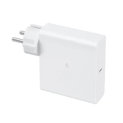 Samsung, Omrežni polnilnik USB-C 140W Power Delivery, visoka moč, več naprav, Bela