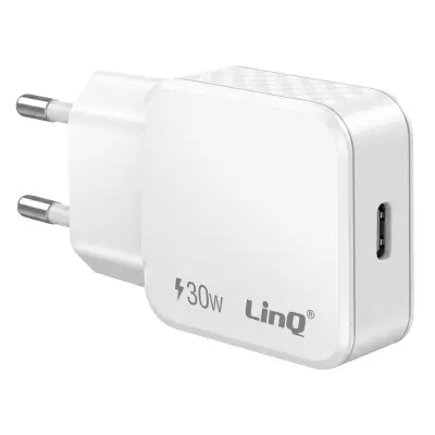 LinQ, Univerzalni Polnilnik USB-C 30W Power Delivery, Bela