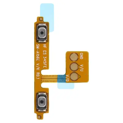 Samsung, Nadomestni fleksibilni kabel gumba za glasnost, Service Pack – Galaxy A15/M15 5G, Zlata