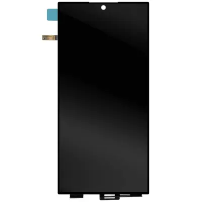 Samsung, AMOLED zaslon 6.8" z dotikom za Samsung Galaxy S23 Ultra Service Pack, Črna