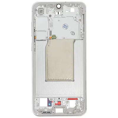 Samsung, Originalni srednji okvir za Galaxy S25 FE Service Pack, Bela