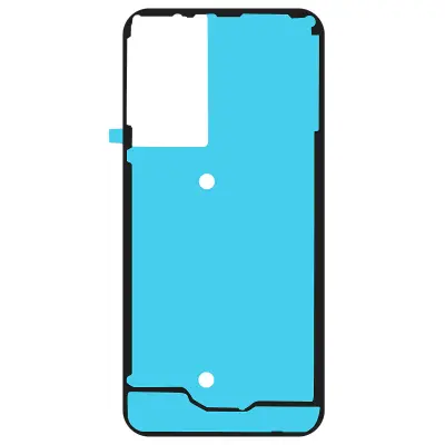Samsung, Lepilo za pritrditev pokrova baterije, Service Pack – Galaxy A15 4G/5G, Črna / Modra
