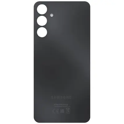 Samsung, Nadomestni pokrov baterije, Service Pack z lepilom – Galaxy A15 4G, Črna