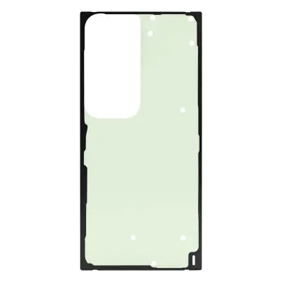 Samsung, Lepilo za pokrov baterije za Galaxy S23 Ultra Service Pack s kompletom za montažo, Črna / Zelena