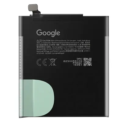 Google, Nadomestna baterija 4870 mAh Pixel 10 Pro GLE28, Črna