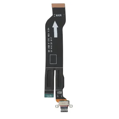Samsung, Ploščati Kabel Polnilnega Priključka za Samsung Galaxy Z Fold 6 Service Pack, Črna