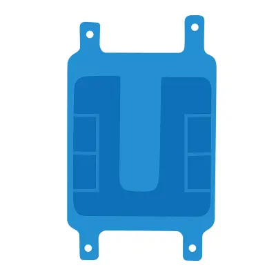 Samsung, Lepilo za baterijo Galaxy S21 FE Service Pack, Modra