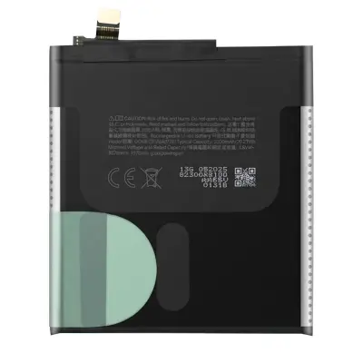 Google, Nadomestna baterija 5200 mAh Pixel 10 Pro XL GD1J6 servisni paket, Črna