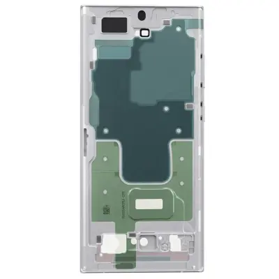 Samsung, Nadomestno centralno ohišje za Galaxy S23 Ultra Service Pack, Srebrna