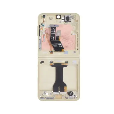 Samsung, Osrednji Okvir za Samsung Galaxy Z Flip 6 Trpežna Struktura, Rumena