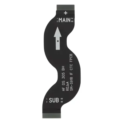 Samsung, Glavna povezovalna napeljava matično ploščo Galaxy S23 Ultra fleksibilni kabel, Črna