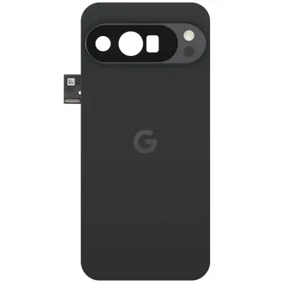 Google, Originalni zadnji pokrov Pixel 10 Pro XL s prednameščenim lepilom, Črna