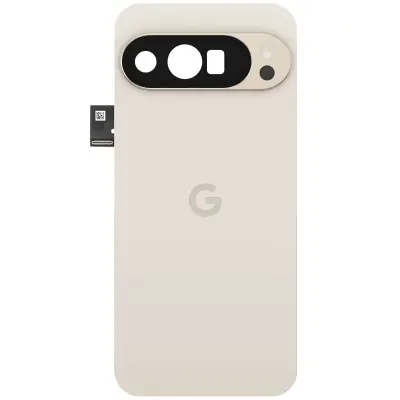 Google, Originalni zadnji pokrov Pixel 10 Pro XL s prednameščenim lepilom, Bela