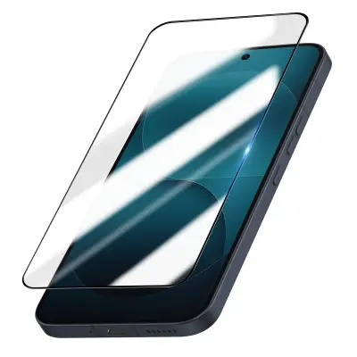 Zaščita zaslona za Nothing Phone 4a Pro iz 9H kaljenega stekla, Črna