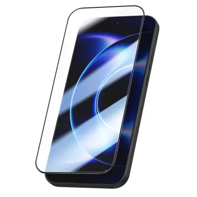 Mayaxess, Zaščita zaslona za Xiaomi 17 Ultra iz kaljenega stekla 9H, oleofobna, Črna / Prozorna