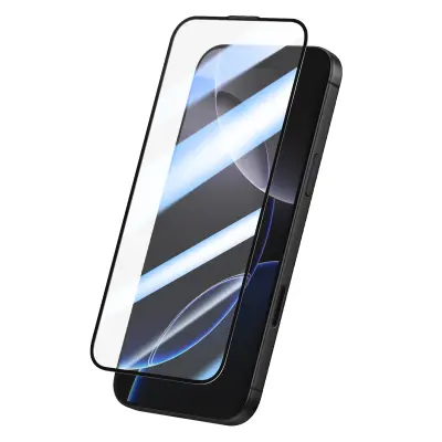 Protection d'Écran pour iPhone 16 Pro Max en Verre Trempé 0.40mm Haute Résistance, Črna
