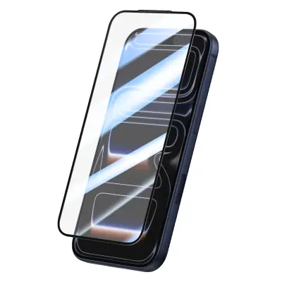 Protection d'Écran pour iPhone 17 Pro Max en Verre Trempé 0.40mm Haute Résistance, Črna