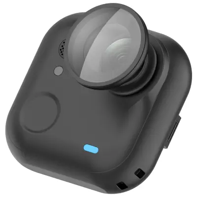 Insta360 GO Ultra Zaščita Objektiva: Aluminijasta Zlitina & Optično Steklo