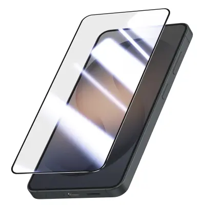 Zaščita zaslona za Galaxy S26 Plus Hybrid Full Glue 5D zasnova, Prozorna