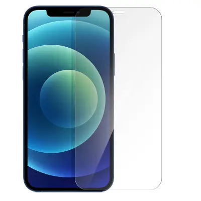 PURO, Zaščita zaslona za iPhone 12 Mini z antibakterijsko obdelavo, Prozorna