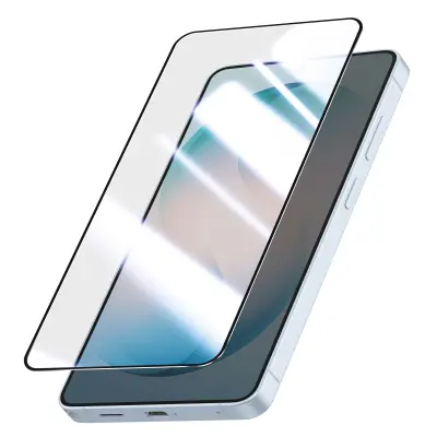 Zaščita zaslona za Galaxy S26 Ultra Hybrid Full Glue 5D zasnova, Prozorna