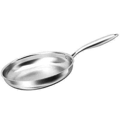 Cheffinger, Ponev za cvrtje 28 cm za vse ognjišča vključno z indukcijo nerjaveče jeklo, Srebrna
