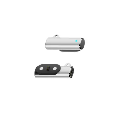 Magnetic 2PIN Charging Adapter za Mojo OJO2 – Aluminij, Hitro Polnjenje Silver