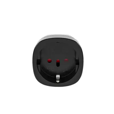 Potovalni adapter EU v Južno Afriko - črn, kompaktna oblika Black