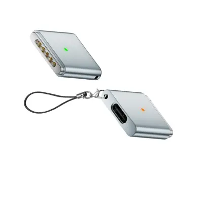 MagSafe 3 100W magnetni USB-C na MagSafe 3 adapter (AP3-100T) - aluminijeva zlitina, hitro polnjenje, LED-indikator, združljivo z Apple M1\/M2\/M3\/M