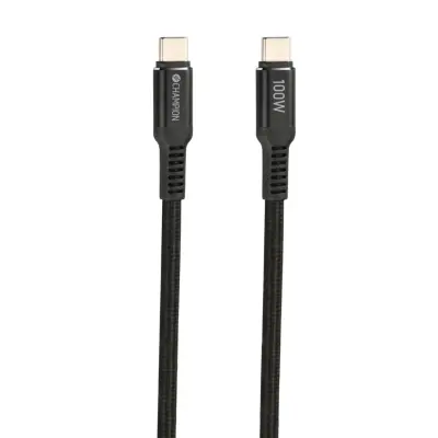 USB-C kabel 100W 1m črne barve