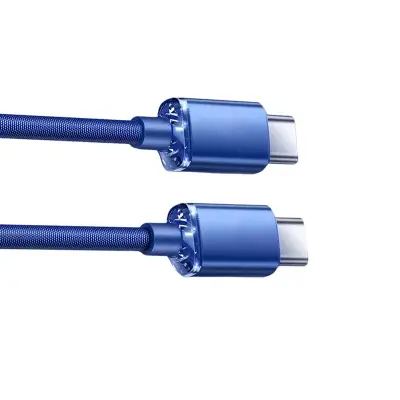 Univerzalni polnilni kabel 2-Pack: 120W hitro polnjenje, samodejni izklop Blue 2 m