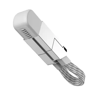 6-v-1 sivo-bela obeska za podatkovni kabel - hitro polnjenje