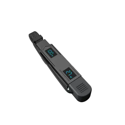 Pametni polnilni kabel 4-v-1 100W z digitalnim zaslonom Black