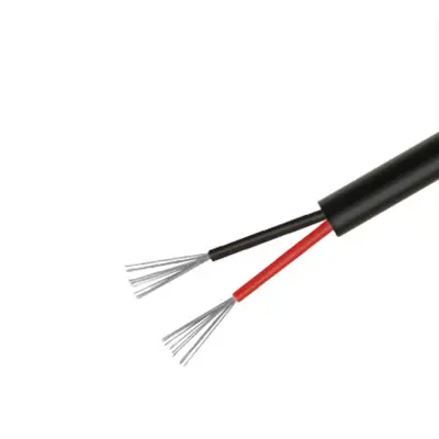 Črna UL2464 28AWG 2-žilna večžilna žica - 5 metrov