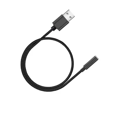 USB-C na 3,5mm zvočni adapter Bluetrum AB136D, 24bit/48kHz (2 kosa)