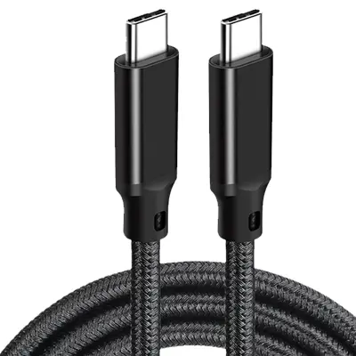 3M USB-C do USB-C kabel za hitro polnjenje - črn Black 2 m