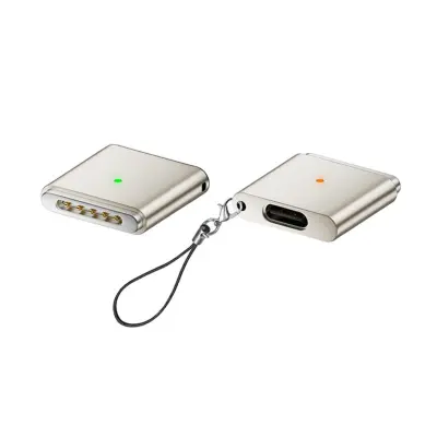 MagSafe 3 100W magnetni USB-C na MagSafe 3 adapter (AP3-100T) - aluminijeva zlitina, hitro polnjenje, LED-indikator, združljivo z Apple M1\/M2\/M3\/M