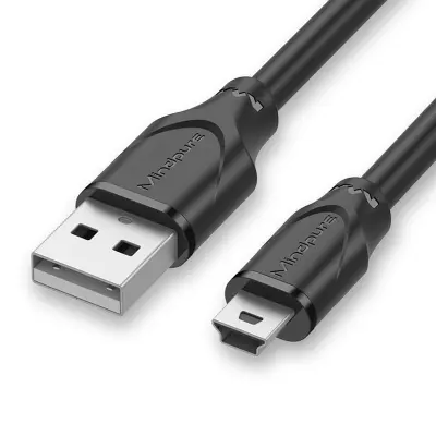 USB 2.0 na Mini 5-Pin T-Port Kabel za Polnjenje in Prenos Podatkov  1,5 m