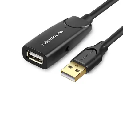 USB 2.0 Podaljšek s Čipom: Visoka Hitrost, Nizka Motnja za Različne Naprave  5 m