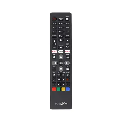 Nedis, Predprogramiran nadomestni daljinski upravljalnik za TV Philips s pretakanjem, Črna