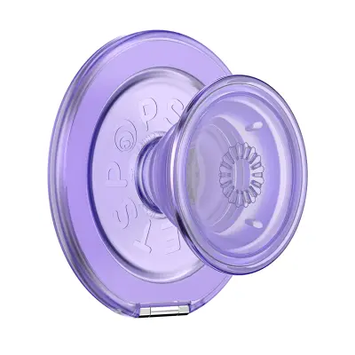 PopSockets, Premium PopGrip Kick-Out držalo, lepilno, stojalo in selfi, Vijolična