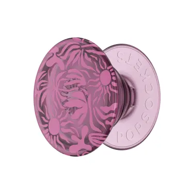 PopSockets, PopGrip nosilec za pametni telefon s stand in selfie funkcijo, Roza