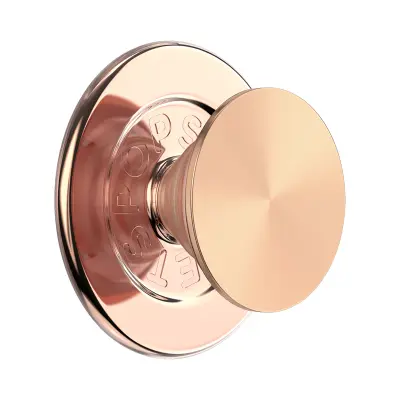 PopSockets, Premium držalo za pametni telefon PopGrip MagSafe, funkcija stojala in selfija, Rožnato zlata