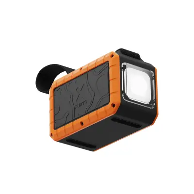 Xtorm, Zunanja baterija 40000 mAh 100W PD USB-C IP64 z LED svetilko, Črna / Oranžna
