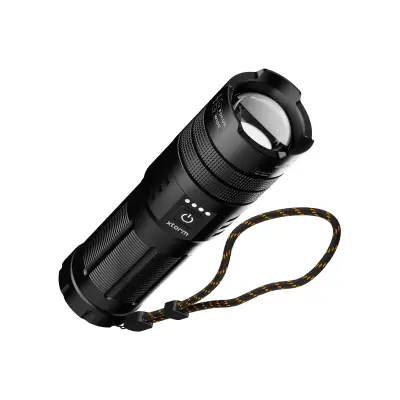 Xtorm, Zunanja baterija 10500 mAh USB-C IP44 z LED svetilko 1000 lm, Črna