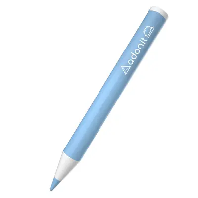 Adonit, Pisalo za iPad Pro / Air / Mini, serija Kids Hedgehog, ultra tanko in trpežno, Modra