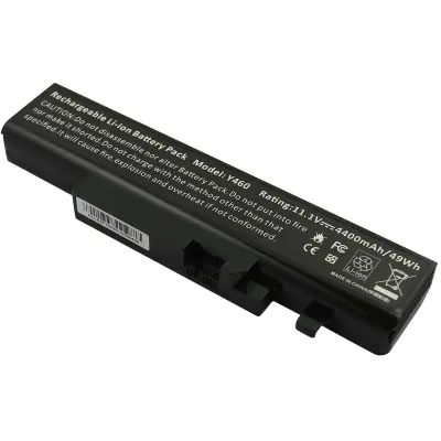 Baterija za prenosni računalnik Lenovo IdeaPad Y560 Li-ion 11.1V 4400mAh 49Wh, Črna
