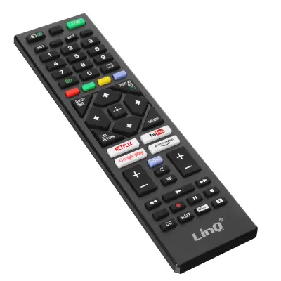 LinQ, Univerzalni daljinski upravljalnik za TV Sony z dosegom 8m, Črna