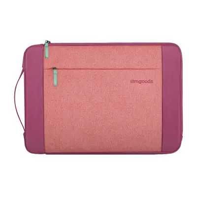 stm goods, Ovitek za MacBook Pro 14" / Air 13" Kin Sleeve z ročajem in žepom, Roza