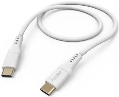 HAMA fleksibilen polnilni/podatkovni kabel USB-C - 1,5 m bel